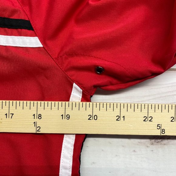 MOUNTAIN LAKE Red Sporty Windbreaker Jacket PM - Picture 8 of 11